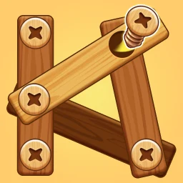 أيقونة Nuts & Bolts: Woody Puzzle